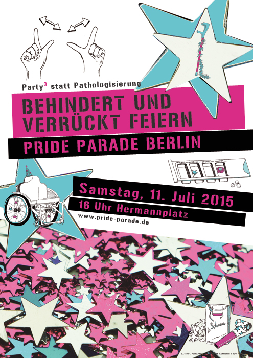 Plakat zur Parade 2015